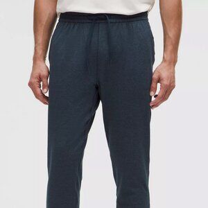 Lululemon 2025 Mens Soft Jersey Jogger Regular Medium Heathered Classic Navy
